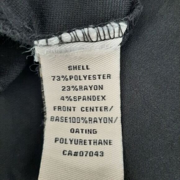 ECI New York Faux Leather Geometric Lasercut Panel Sheath Dress Sz 8 - Picture 13 of 13